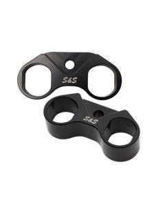 S&S 330-0741 Black Billet Tappet Cuffs Harley Sportster XL 06-Up