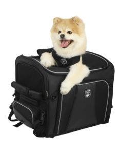 Nelson-Rigg Route 1 Rover Pet Carrier Luggage Rack Bag Black NR-240