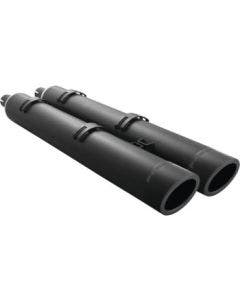 Freedom Performance Exhaust 4" Slip-On Black w/ Liberty Tips Indian Touring
