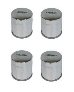 Custom Chrome Rev Tech Oil Filters Lot of 4 for Harley Big Twin EVO Models X 4 