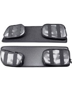 Saddlemen 3501-1418 Black Saddlebag Lid Organizer for Harley Touring Models