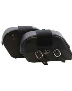 Saddlemen Drifter Slant Throw-Over Large 17" Saddlebags for Harley Metric Cycles