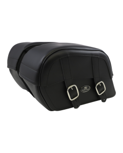 Saddlemen Drifter Slant Throw-Over Jumbo 19" Saddlebags for Harley Metric Cycles