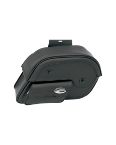 Saddlemen Cruis'N Slant Large 17" Throw-Over Universal Saddlebags w/ Face Pouch
