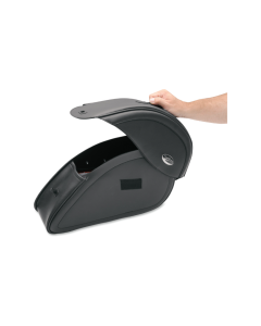 Saddlemen Cruis'N Jumbo 20" Teardrop Throw-Over Saddlebags for Harley / Metric