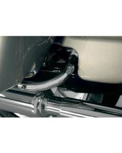 Drag Rick Doss Chrome Saddlebag Guard Eliminator Support Brackets Harley FLH/T 97-08