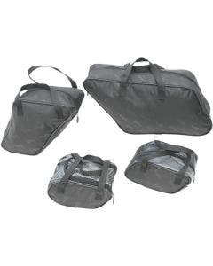 Saddlemen 3501-0758 Saddlebag Packing Cube 4 Piece Liner Set Harley Dyna FLD 12-16