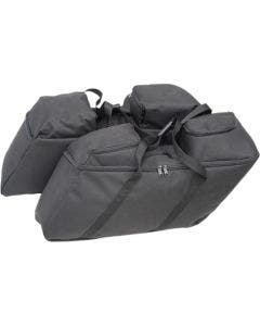 Drag Specialties Collapsible Softail Luggage for Harley OEM Saddlebags 14-18