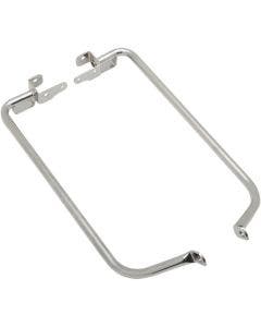 Drag Specialties Chrome Saddlebag Support Brackets Harley FLHX/FLTRX 14-18
