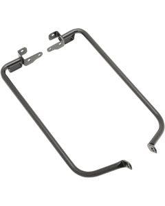 Drag Black Saddlebag Support Brackets Harley FLHX/FLTRX 14-18 90200549 & 90200550