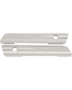 Drag Chrome Saddlebag Hinge Billet Latch Covers for Harley 14-16 Touring
