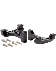 Arlen Ness Passenger Floorboard Mounts 4 Harley 99-23 FL Models