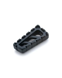 Kuryakyn 3591 Riot Satin Black Shift Peg 5/16 Toe Peg Harley Metric - Each