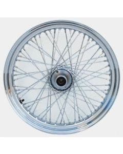 Ultima 36-746 Chrome 60 Spoke 21 x 2.15 Billet Front Wheel 84-99 Harley Softail