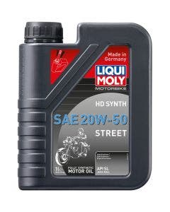 Liqui Moly 20100 Full-Synthetic 20W-50 Engine Oil (1 Liter / 33.8 fl oz.) Harley