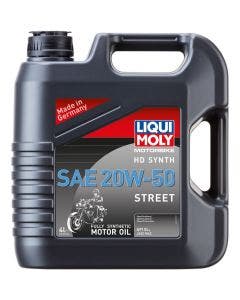 Liqui Moly 20102 Full-Synthetic 20W-50 Engine Oil (4 Liter / 1.06 gal.) Harley