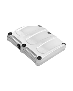 PM Chrome Scallop Transmission Top Cover 4 Harley 17-19 FL Models
