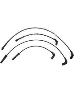 Magnum 3046K Black Pearl Braided Spark Plug Ignition Wires Harley Touring 17-Up