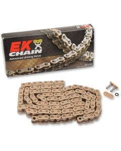 EK Chain Gold ZVX3 530 Series 150 Link Motorcycle Chain Chain Kit for Harley 41-85