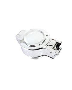 V-Twin 38-0883 Flip Up Gas Cap Vented Chrome Harley Softail FLST FXST 96-99