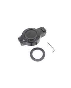 V-Twin 38-0884 Flip Up Gas Cap Vented Black Harley Softail FLST FXST 96-99