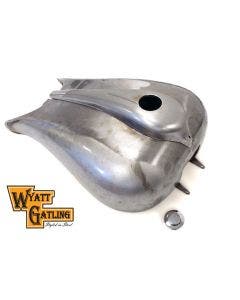 Wyatt Gatling 38-0925 Raw Stretch Touring 6.6 Gallon Gas Fuel Tank Harley 08-13