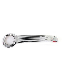 V-Twin 39-0235 Chrome Fuel Tank Trim Panel Bezel 04-Up Harley Sportster Fuel Cap