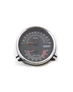 Electronic Analog Speedometer MPH Speedo Tachometer Tach Combo Harley FXST