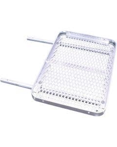 Rivco QD1000 Silver Rear Mount 11 x 16 Cargo Luggage Rack 14-19 Indian Bagger