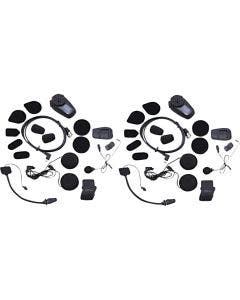 Sena 5S-10 5S HD Headset Intercom Communication System Dual Pack