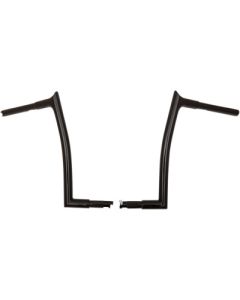 FBI Fat Baggers Black 14" EZ Install Pointed Handlebars Harley FLHR FLTR FLST