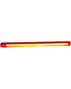 Custom Dynamics Dynamic 4.5" Red LED Light Bar Red Lens Plug & Play Universal 12V