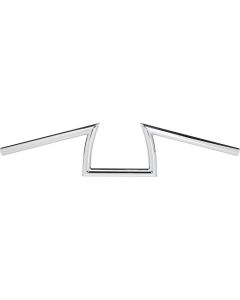 Biltwell 6001-1056 1" Keystone Slotted Chrome Handlebar Harley Metric