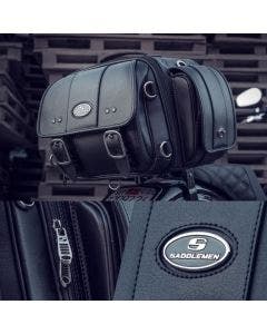 Saddlemen CD1700 Black Sissy Bar Bag Harley or Metric Universal Fit 3515-0173 35150173