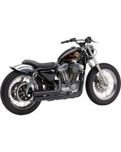 Cobra USA 6704B Black Speedster 909 2-2 Exhaust System Harley Sportster XL 07-13