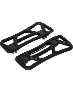 PM Black Ops Driver Drifter Floorboards 4 Harley 83-23 Touring Models