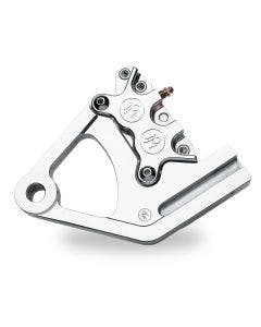 Performance Machine Chrome Rear BrakeCaliper Bracket Harley Softail 00-07