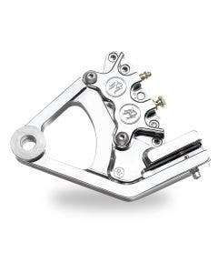 Performance Machine Chrome Rear BrakeCaliper Bracket Harley Softail 87-99
