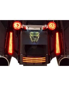 Ciro Filler Panel Lights For FLTR & FLH with All Red LEDs
