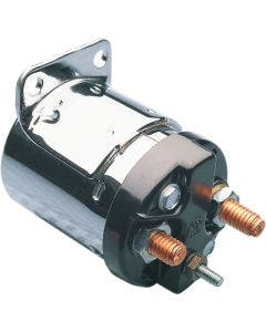 Accel Chrome Starter Solenoid Harley Shovelhead Ironhead 4 Four Speed EVO XL