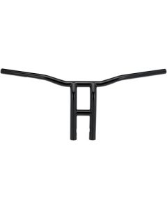 Biltwell 6262-2013 12" Tyson XL Pullback 1" Black T-Bar Slotted Harley