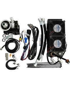 UltraCool IN-1N Naked Black Oil Cooler Kit 4 Indian