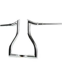 LA Choppers Chrome 14" Hammerhead Handlebar T-Bar Harley FLTR 15-23