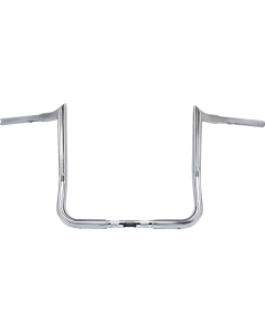 Paul Yaffe 1 1/4" Monkey Bagger 10" Rise Chrome Handlebar 4 Harley 99-23 FLHT/FLHX