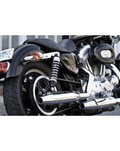 Progressive Suspension 12.5" Chrome 412 Cruise Shocks Harley Sportster XL 77-18