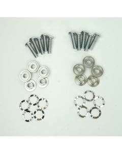 Chrome Enforcer Impeller Dual Brake Rotor Bolts Hardware Mount Kit 09-18 FLH/T 41500095