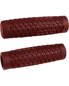 ODI B02VTR Red Vans Rubber 1" Dia. 5" Length Motorcycle Handlebar Grips Harley