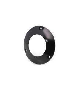 V-Twin 42-0239 Black 3-Hole C-Thru Clear Derby Cover Harley Shovelhead Evo 