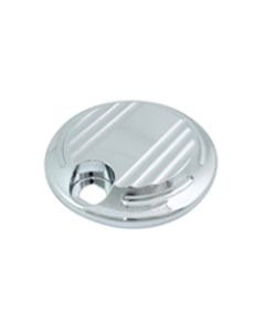 V-Twin 42-1208 Chrome Fuel Gas Tank Console Door Lid Cover Harley FLT 08-Up