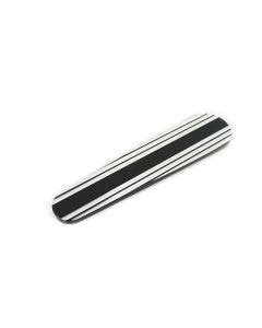 V-Twin 42-1209 Black Cut Tank Dash Cover Insert Harley Street Glide FLHX 08-12